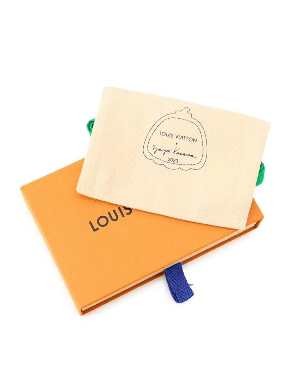Louis Vuitton Key Holder LV Yk Cles Face Leather Yayoi Kusama Collaboration